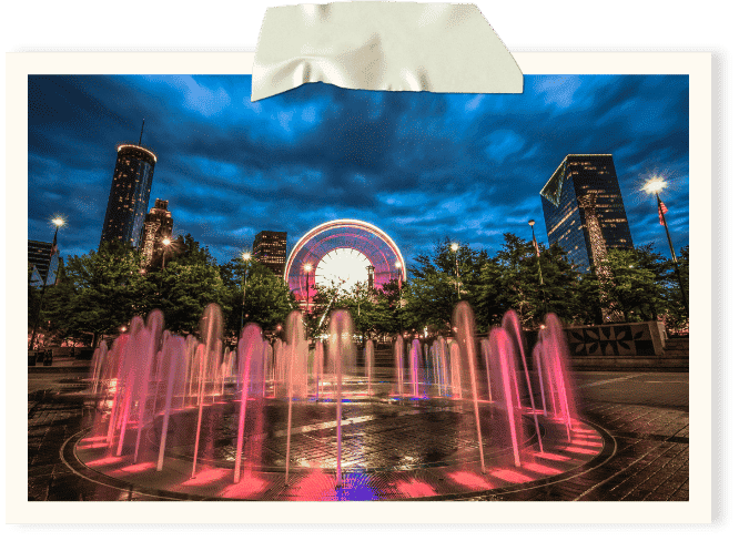 Atlanta fountains